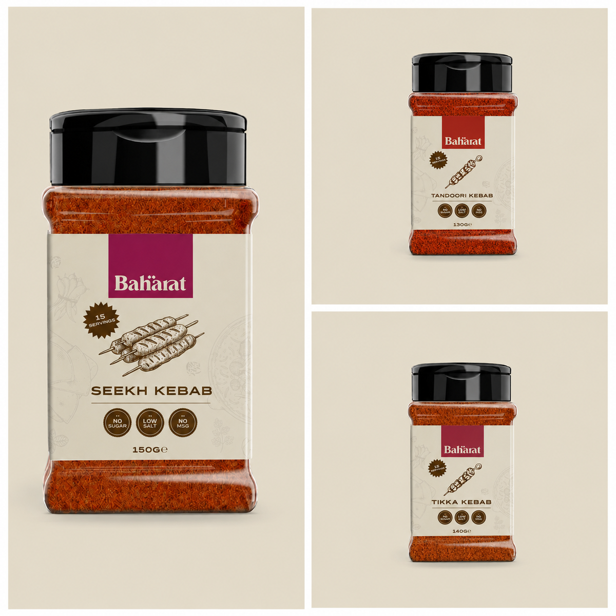 Desi Kebab Collection (3 Flavours)