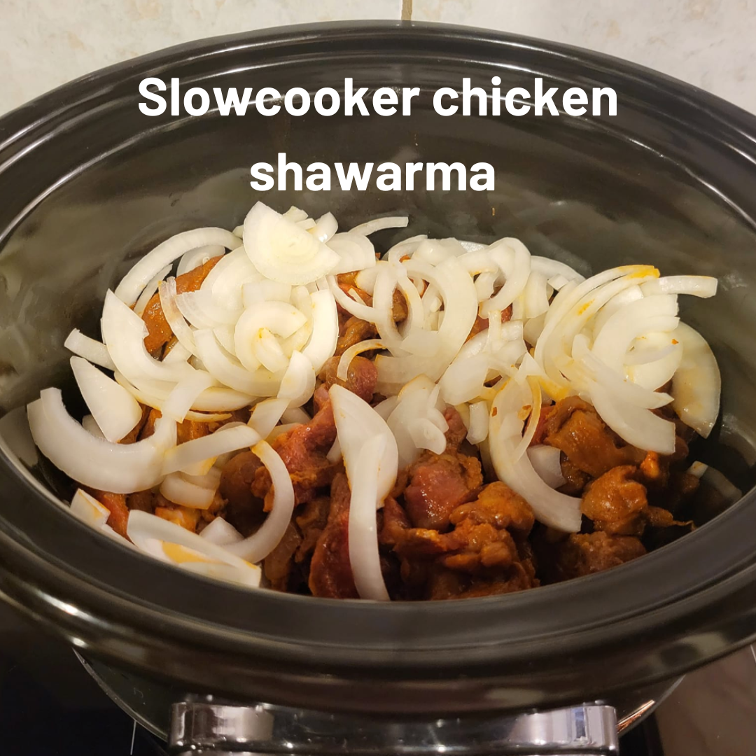 Slow-Cooked Chicken Shawarma: Tender, Juicy, and Full of Flavour!