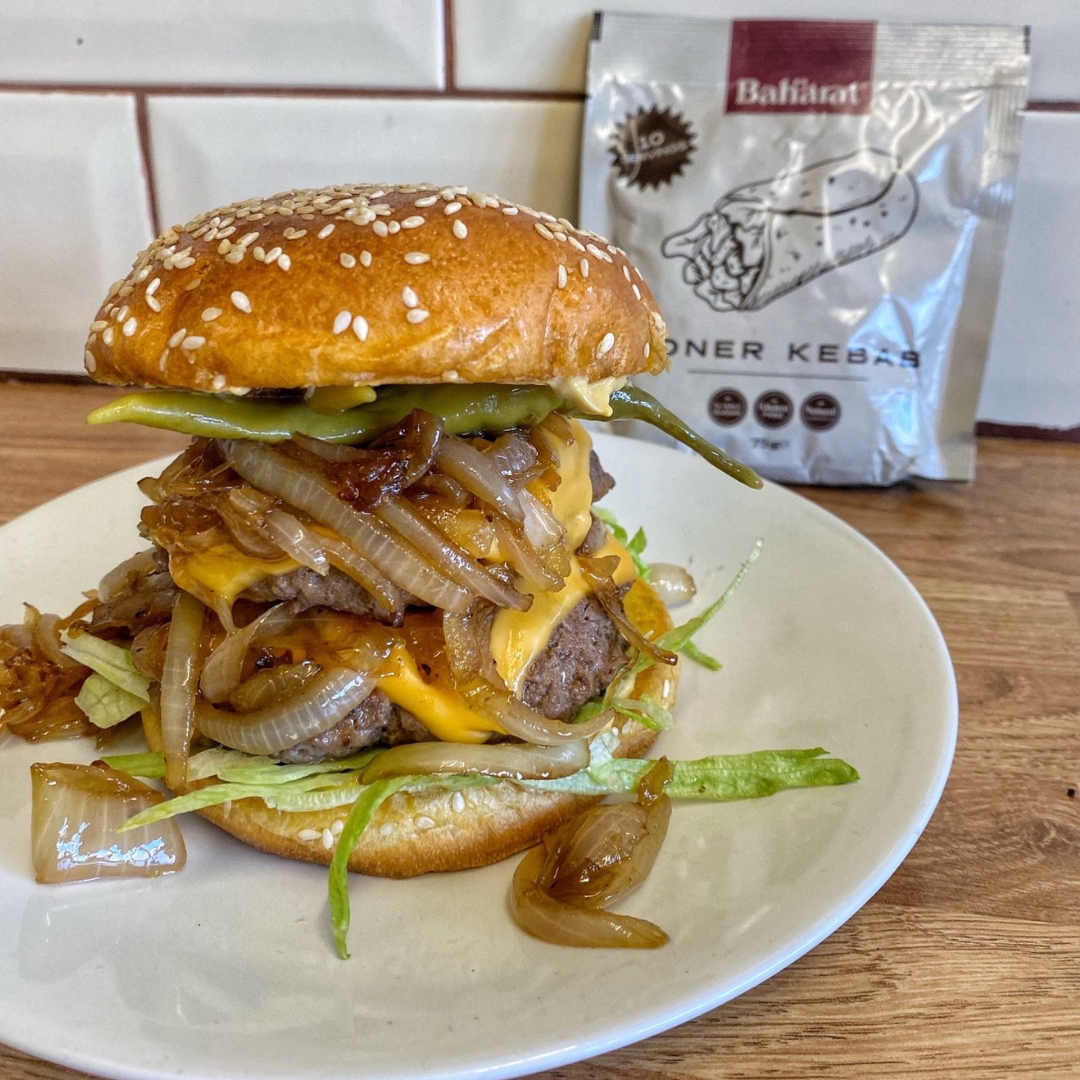Doner Flavoured  Burger 🍔