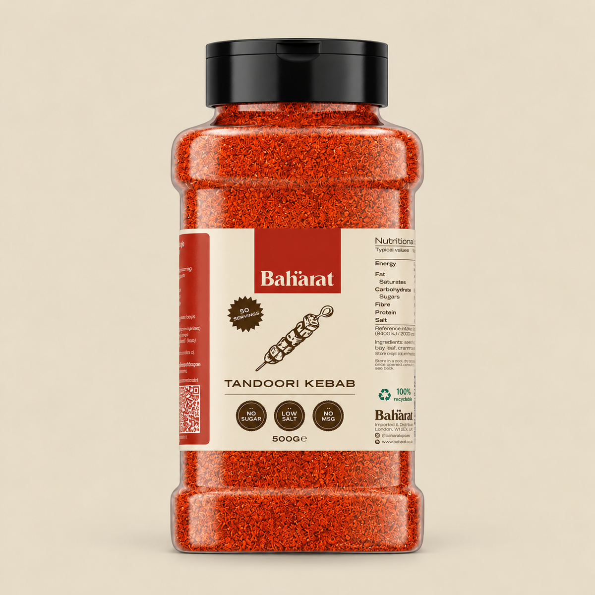 Baharat 500g Tandoori Kebab Seasoning